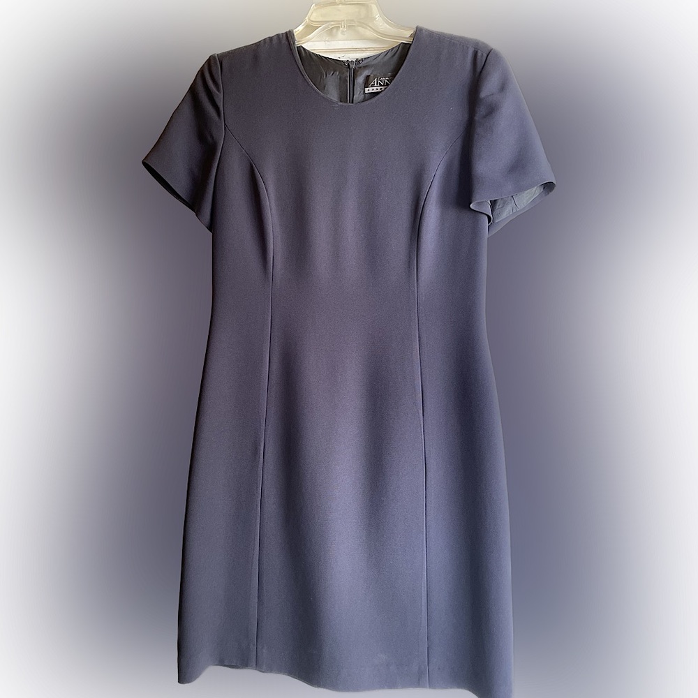 Casual corner Annex essential navy dress classic size 8